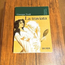 Verdi La traviata Full Score Ricordi Opera picture