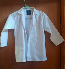 IntelliFUN Kids Lab Coat, White, Size L Dress Up Costume Doctor Veterinarian picture