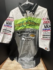 Vintage Pro Circuit Kawasaki Chevy Trucks Thor Crew Pit Shirt ADM Deadstock -XXL picture