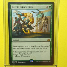 Heroic Intervention - Aether Revolt #109/184 Rare Green Instant EN picture