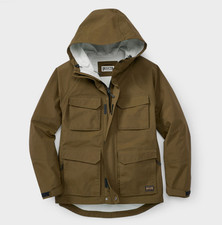DULUTH Men's No-Rainer Jacket - Marsh Olive NEW picture