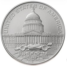 🔥2026 Freedom 250 Race Medal SEALED - Sold out at US Mint  In Hand  26DCRM picture