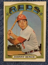 1972 Topps Johnny Bench #433 Cincinnati Reds picture