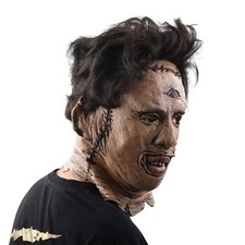Leatherface Mask Texas Chainsaw Massacre Halloween Horror Cosplay Costume picture
