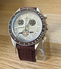 Omega x Swatch MoonSwatch Mission to Saturn BioCeramic Quartz 42mm Chrono w/ Box picture