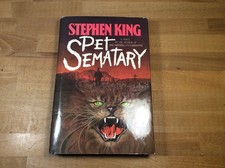 Pet Sematary, Stephen King, 1983 Hardcover, Gutter Code MP3CC picture