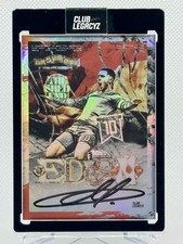 2025 Club Legacyz Eden Hazard Red Flame /100 - On Card Auto picture