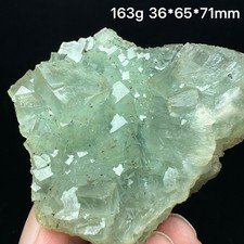 Natural Phantom Fluorite on Matrix Rare green Specimen Raw Mineral Beijing Heal picture