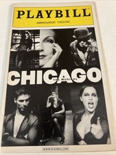 Broadway's CHICAGO June 2005 Playbill Huey Lewis Ambassador Theater NYC picture