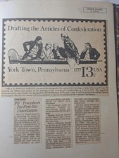 REVOLUTIONARY WAR, FIRST CAPITAL OF US/YORK, PA/FREE SHIPPING picture