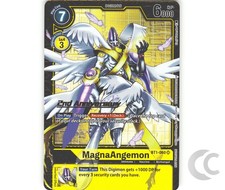 MagnaAngemon BT1-060 2nd Anniversary stamp Digimon Card Game English NM picture