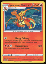 2020 Pokemon TCG Special Delivery Charizard w/ Pikachu SWSH075 Black Star Promo picture