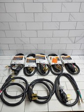 8pk Everbilt 4 ft. 4-Prong 40 Amp Range Cord 1004 078 427 Open Box picture