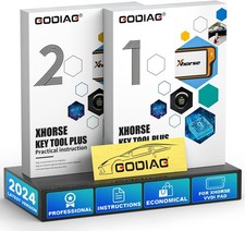 GODIAG Key Tool Plus Practical Instruction 1&2 Two Books for Vehicle Maintenance picture