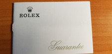 Rolex Guarante booklet english 1971 ref11.818-573.02-971-100 in good condition picture