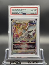 2022 Arceus VSTAR 123/172 Swsh09: Brilliant Stars Holo PSA 10 picture