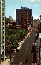 Main Street Scene Looking South Memphis Tennessee Vintage Postcard TP11-30 picture