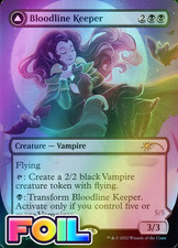 x1 Bloodline Keeper // Lord of Lineage SLD MTG 1157 FOIL BORDERLESS RARE M/NM 1x picture