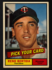 1961 Topps Baseball: Pick Your Card: VG/EX: Perfect for Set Builders: Vintage picture