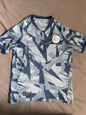 Castore Aston Villa Moussa Diaby Jersey Youth M Blue Third Kit 2023/24 Soccer picture
