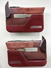 88-94 Chevy Silverado GMC Sierra Set Of Front Power Door Panels OEM Red picture