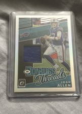 2019 Panini Donruss Optic - Donruss Threads Josh Allen #DT1 (MEM) picture