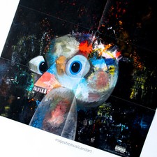 GEORGE CONDO ORIGINAL 2019 LOS ANGELES EXHIBITION POSTER  picture