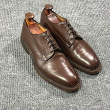 Church's Shoes Mens 9.5 D / 8.5F Shannon Custom Derby Brown Leather Plain Toe picture
