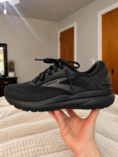Brooks Ghost 16 Women’s Size 10 B Medium Black Black Ebony Running Shoes New picture