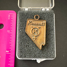 Vintage Kennecott Liberty Pit Copper Mine Nevada Keychain/charm RARE picture