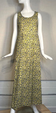 2013 MARNI Summer Edition Yellow Cotton Sleeveless MAXI Tank Dress SIZE IT44 US8 picture
