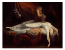 The Nightmare – Johann Heinrich Füssli 1781 Dark Gothic Horror Art Print picture