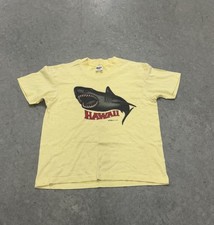 Vintage 70’s Crazy Shirts Hawaii Shark Single Stitch Tshirt Size Large picture