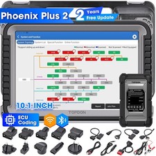2026 Newest TOPDON Phoenix PLUS 2 Coding Full System Diagnostic Scanner Tool picture