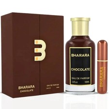 Bharara Chocolate EDP Spray 3.4oz 100ml Unisex Rich Chocolate Gourmand Fragrance picture