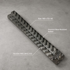AGT 180x72x42 Rubber Track forSDA-140T QH12 H12 DM12-C Mini Excavator Skid Steer picture