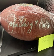 2024 Fanatics Under Wraps Football Auto John Elway HOFer Denver Broncos picture