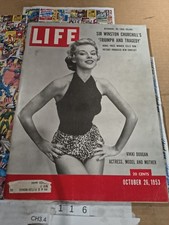 Life Magazine October 26, 1953 - Vintage 1950s News Features Mid Century Ads picture