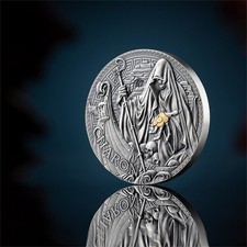 2024 Cameroon Charon The Great Greek Mythology 1 oz Antique finish Silver Coin picture