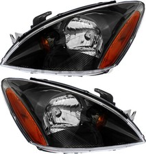 For 2004-2007 Mitsubishi Lancer Headlight Halogen Set Driver and Passenger Side picture