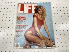 Vintage 1984 Life Magazine Bathing Suits Daryl Hannah March Issue Ads USA picture