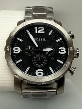 Fossil JR-1353 Chronograph Men's Watch, JR1353 **BRAND NEW** picture