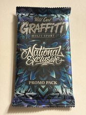 2026 Wild Card National Convention Factory Sealed Graffiti Promo Pack Multisport picture