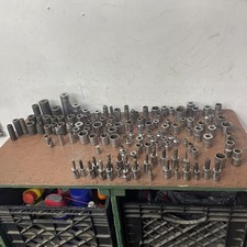 125 Snap-on Sockets Lot All Snap On Sockets 100% Of Them picture