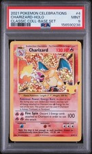 Charizard Holo 4 Celebrations Classic Collection Pokemon PSA 9 picture