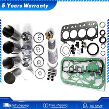 1DZ-II 1DZ-2 Engine Overhaul Rebuild Kit w Pistons Bearings For Toyota 7-8FD SDK picture