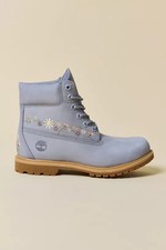 Timberland Women's Floral Embroidered Premium 6-Inch Waterproof Boots  MSRP 185 picture
