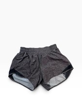 Gray Lululemon Hotty Hot Gym Running Athletic Shorts Women's Size 6 Tall picture