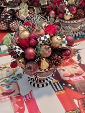 MacKenzie-Childs Yuletide Manor Small Centerpiece  picture