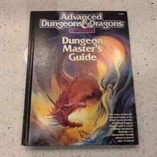 AD&D 2e Dungeon Master's Guide RPG Book TSR 1989 Hardcover #2100 picture